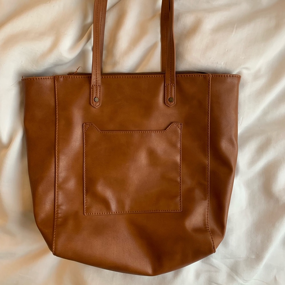 Brown tote - perfect for work